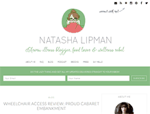Tablet Screenshot of natashalipman.com